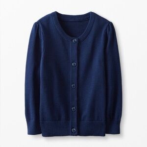 Hanna Andersson Combed Cotton Cardigan Size 6-7